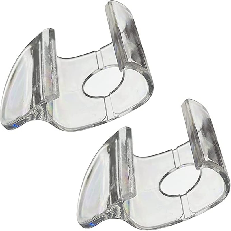 Set de 2 accesorii pentru perdea pentru jaluzele venețiene — clipsuri pentru bara inferioară