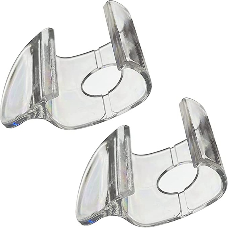 Set de 2 accesorii pentru perdea pentru jaluzele venețiene — clipsuri pentru bara inferioară