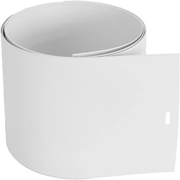Set de 5 lamele PVC verticale pentru perdele, albe, rezistente la foc, impermeabile, anti-deformare