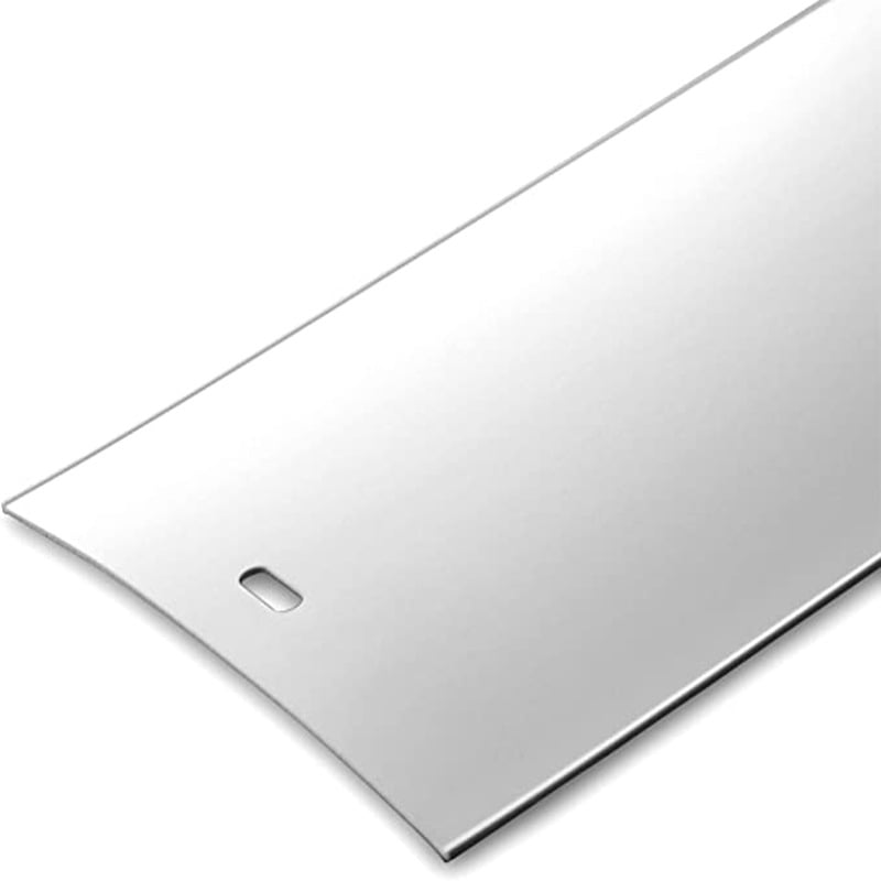 Set de 5 lamele PVC verticale pentru perdele, albe, rezistente la foc, impermeabile, anti-deformare