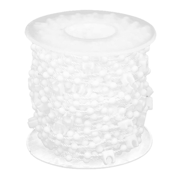 Set de mărgele pentru partea de jos a jaluzelelor, 89 mm, 10 m lungime, accesorii de fixare
