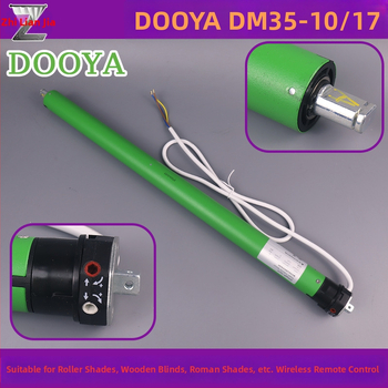 DOOYA DM35R-10N/17R Inteligentná závesová roleta na zdvíhanie s integrovaným diaľkovým ovládaním a rúrkovým motorom