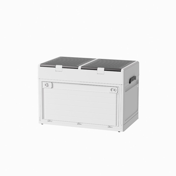 Skladovacia krabica na kempovanie, organizér do batožinového priestoru auta, skladací box, kapacita 70–80 l