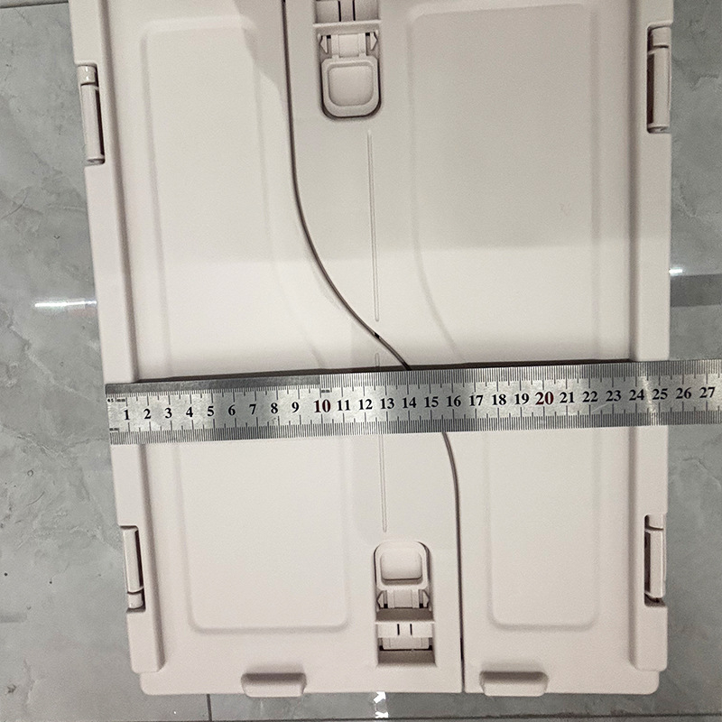Bočný otvárací sklápací úložný box pre kempovanie a piknik, pevná plastová skrinka do domácnosti aj do kufra auta