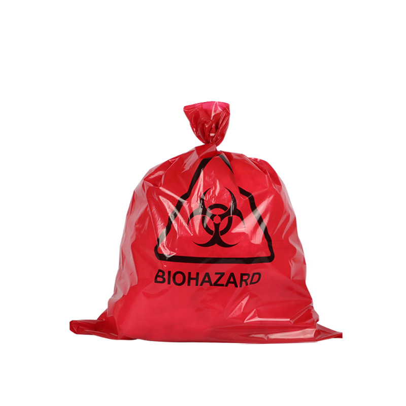 Na sklade: PE taška na zdravotný odpad, červená, 45×50 cm, pre sterilizáciu pri 121°C