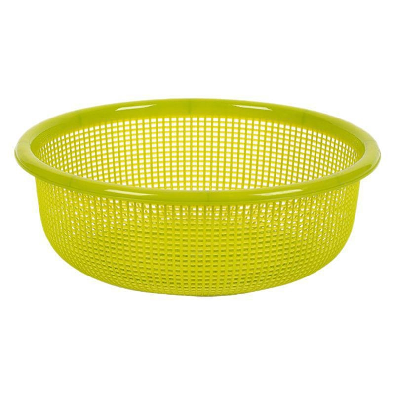 Camellia košík na umývanie zeleniny a ovocia, úložný košík, elegantné kruhové sitko, priemer 30 cm, model 1129