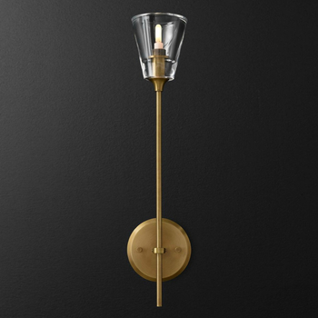 Moderná minimalistická nástenná lampa z kovu, s jednou alebo dvoma hlavami, do spálne alebo chodby