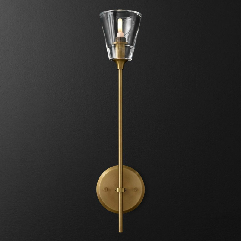 Moderná minimalistická nástenná lampa z kovu, s jednou alebo dvoma hlavami, do spálne alebo chodby