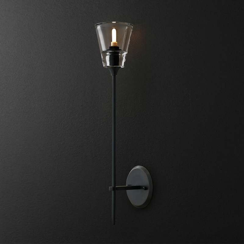Moderná minimalistická nástenná lampa z kovu, s jednou alebo dvoma hlavami, do spálne alebo chodby