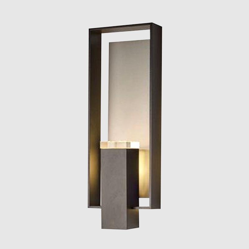 Stenná lampa v novokínskom štýle – zenovo inšpirované dizajnové osvetlenie pre čajovú izbu, spálňu a obývačku.