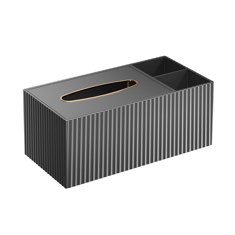 Krabička na vreckovky do obývačky, luxusná dekoratívna krabička na vreckovky, na stolík s kávou, moderný minimalistický štýl, multifunkčné úložisko