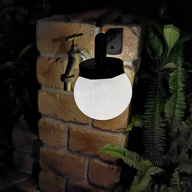 Vonkajšia vodotesná stenová lampa na chodby a schody, solárne napájanie pre dvor a terasu.