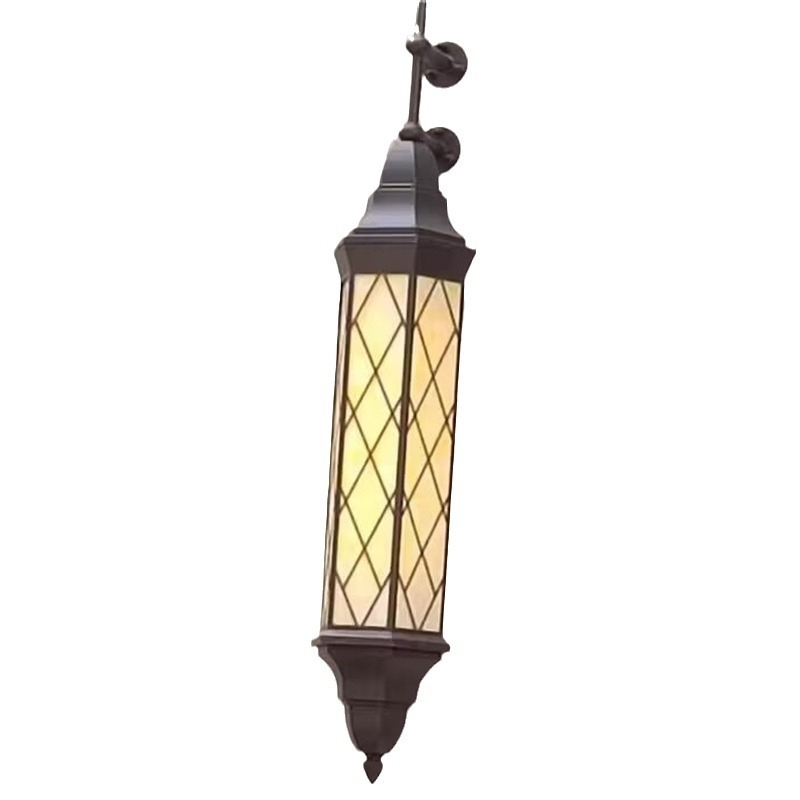 Vonkajšia solárna stenová lampa, vodotesná, 10 LED, 10000 lm, 45° uhol svitu, hliníková zliatina, IP43, na dvor, terasu a vstup