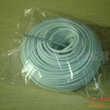 Plastificirana užad za zavjese sa oprugom, duljina 30 m, širina 4 mm, bijela, čelično užad, pakiranje u kvadratnoj kutiji, model 3009, brend Aishang, moderno minimalistički stil.