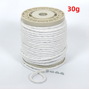 Závesová ťahová línia zo zliatiny, pre gázy závesy, 30g/60g/100g, biela, model 20011, moderný minimalistický štýl