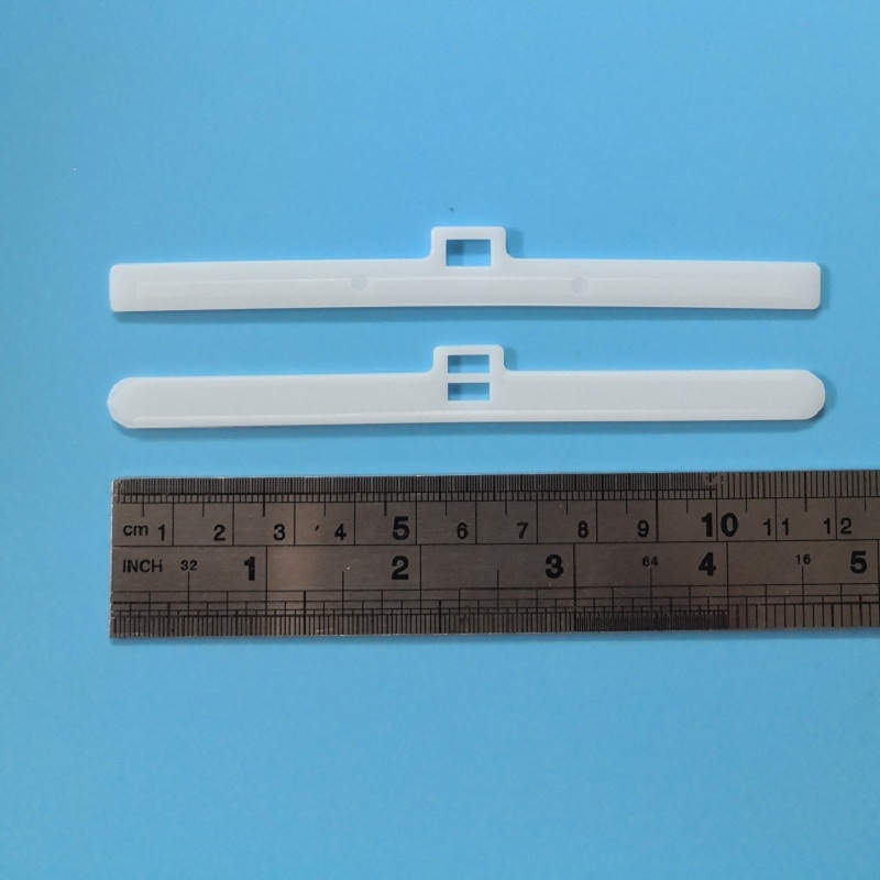 Set od 10 plastičnih držača za zavjese, 127 mm, dvostruka rupa, za vertikalne žaluzije