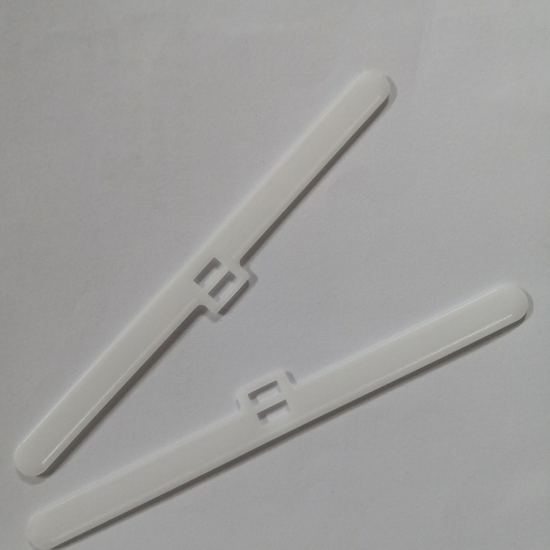 Set od 10 plastičnih držača za zavjese, 127 mm, dvostruka rupa, za vertikalne žaluzije
