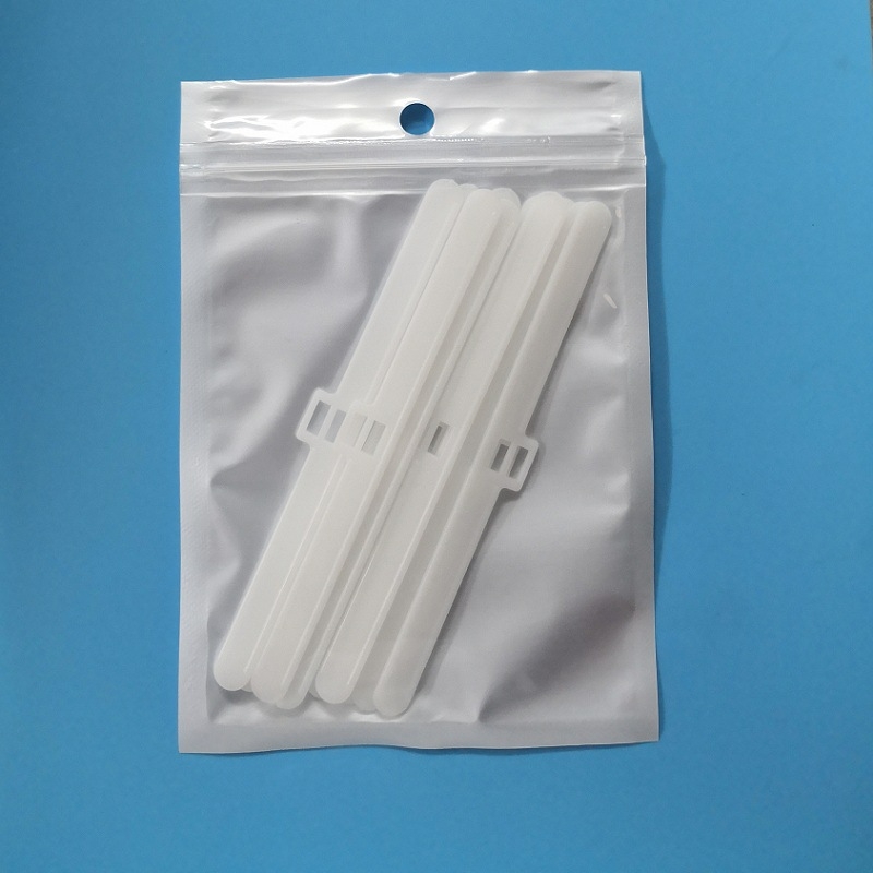 Set od 10 plastičnih držača za zavjese, 127 mm, dvostruka rupa, za vertikalne žaluzije