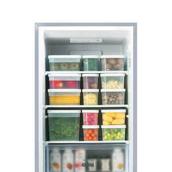 Kamélia antibakteriálny plastový úložný box do chladničky s iónmi striebra, vzduchotesný kontajner na ovocie, prenosný, 3,1–4 L, nie je vhodný do mikrovlnky