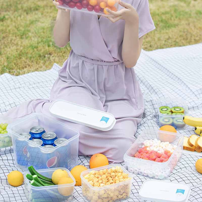 Kamélia antibakteriálny plastový úložný box do chladničky s iónmi striebra, vzduchotesný kontajner na ovocie, prenosný, 3,1–4 L, nie je vhodný do mikrovlnky