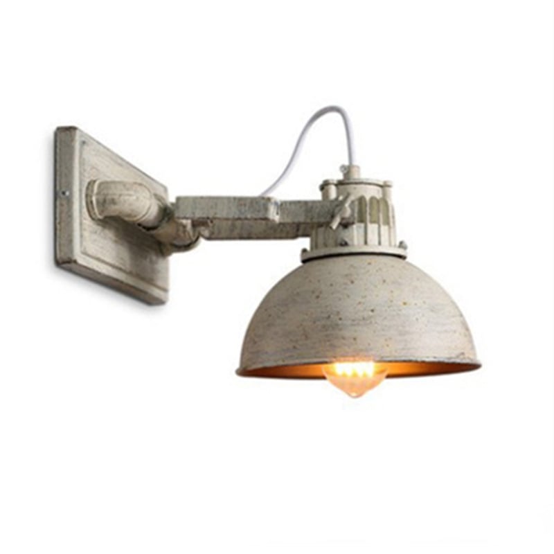 Zidna lampa u europsko-američkom stilu za spavaću sobu, retro-nostalgičan dizajn, kreativni dekor za kafić-bar, hodnik i dnevni boravak