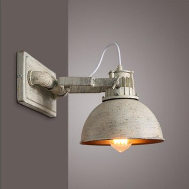 Zidna lampa u europsko-američkom stilu za spavaću sobu, retro-nostalgičan dizajn, kreativni dekor za kafić-bar, hodnik i dnevni boravak