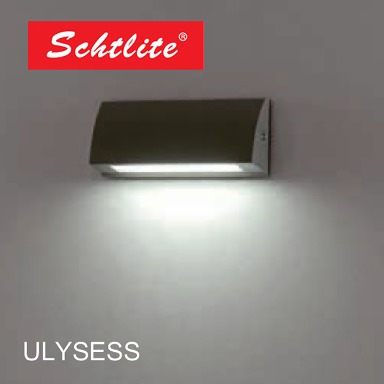 LED vanjska zidna svjetiljka, vodootporna, pravokutnog oblika, za hotele, vile, hodnike, garaže, balkone i vanjske zidove dvorišta