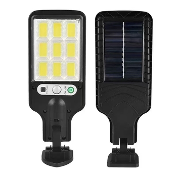 Solarsko vanjsko zidno svjetlo s senzorom pokreta, integrirano osvjetljenje dvorišta i puta