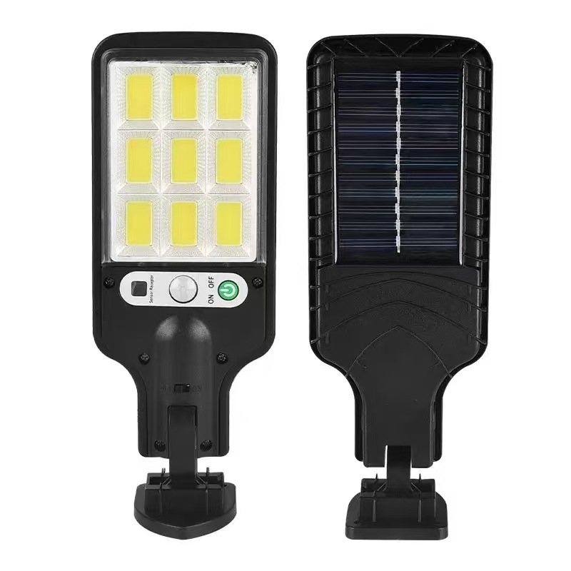 Solarsko vanjsko zidno svjetlo s senzorom pokreta, integrirano osvjetljenje dvorišta i puta