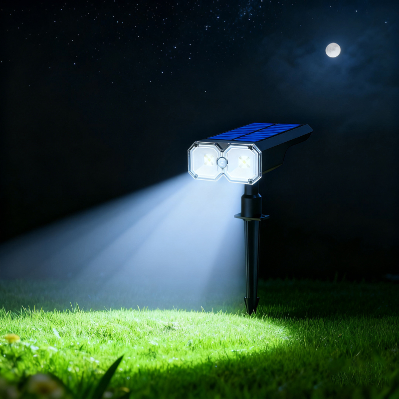Prilagođena solarna zidna svjetiljka s senzorom pokreta za dvorište, vanjsko LED osvjetljenje za vrt i stazu