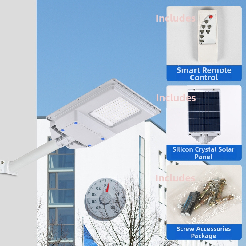 Aurora solarna zidna svjetiljka s senzorom pokreta i pametnim upravljanjem rasvjetom za vrt