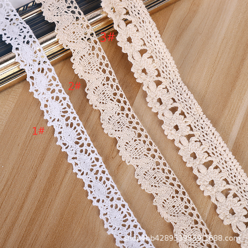 Pamučna čipka za DIY projekte – ukrasi za odjeću i dom
