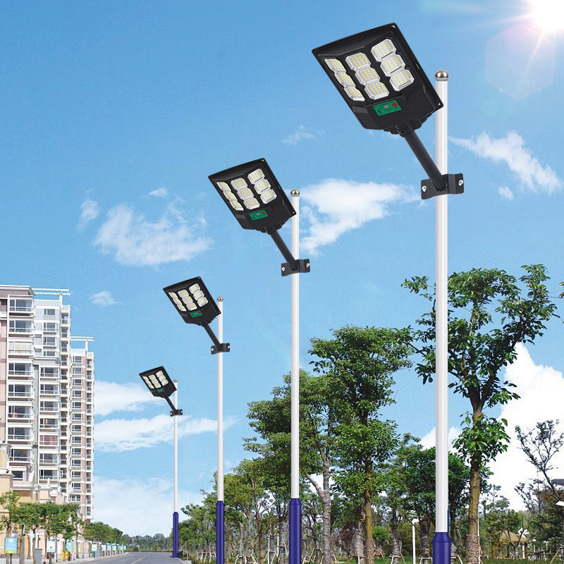 Solarna integrirana vanjska LED ulična svjetiljka s radar senzorom i kontrolom osvjetljenja, IP65