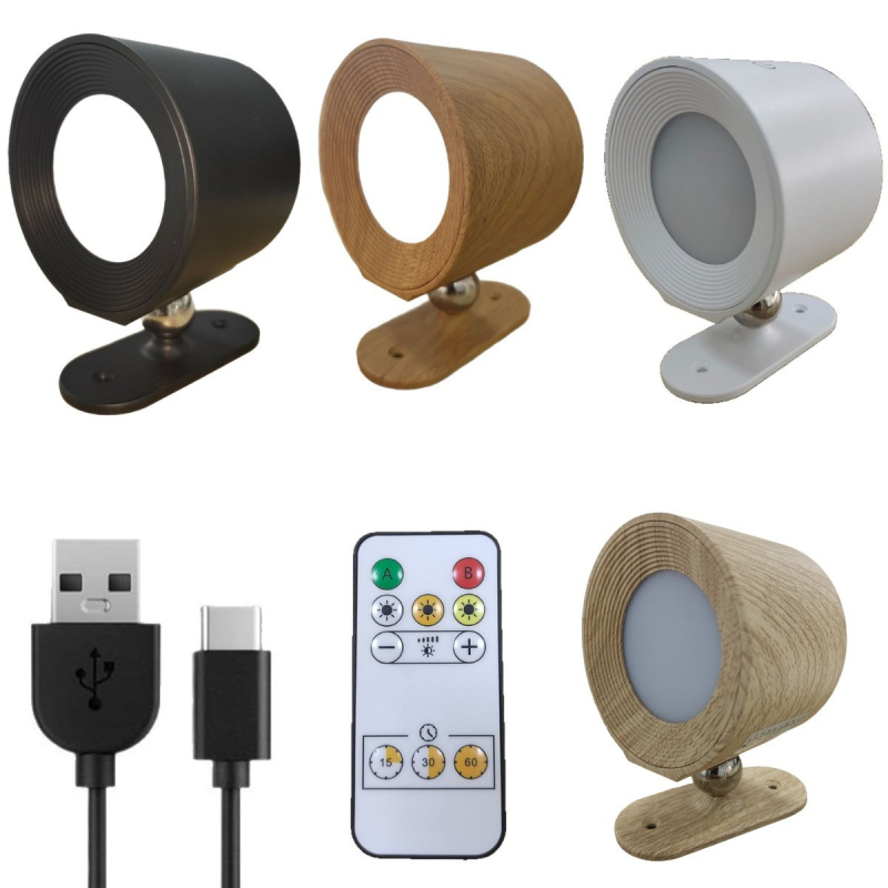 Fabricki prilagođena magnetska zidna lampa za izvoz, LED prigušiva, rotirajući dodirni upravljač, OEM/ODM USB noćna lampica