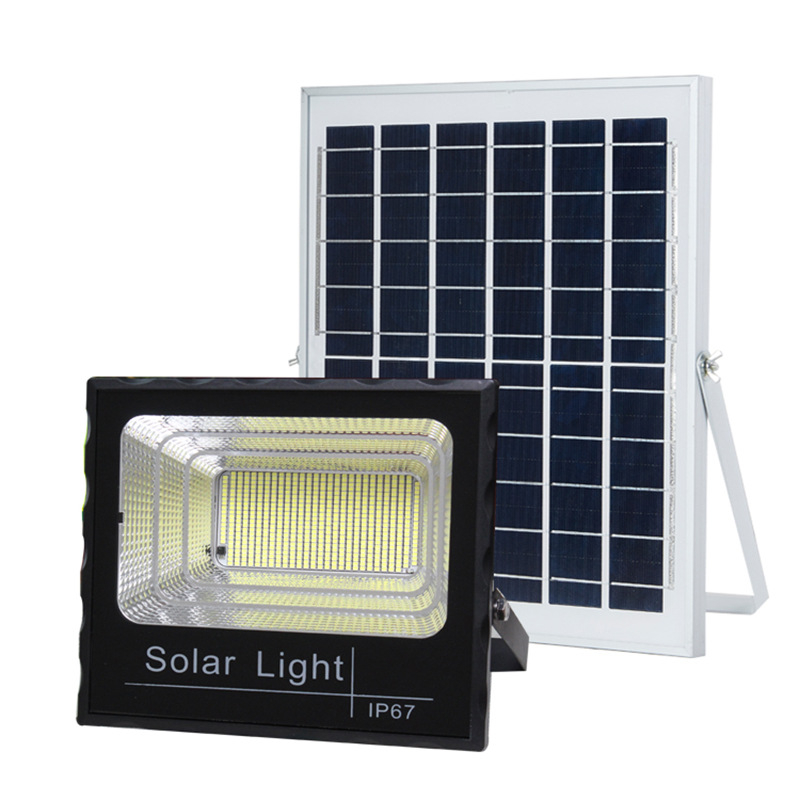 Solarna vanjska zidna lampica za vrt – LED rasvjeta, IP65, vodootporna, s daljinskim upravljanjem