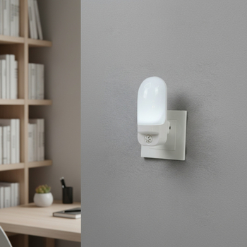 Prilagođena LED noćna lampa sa senzorom, zidna lampa za spavaću sobu, napajanje iz utičnice, EU/UK/AU/US standardi