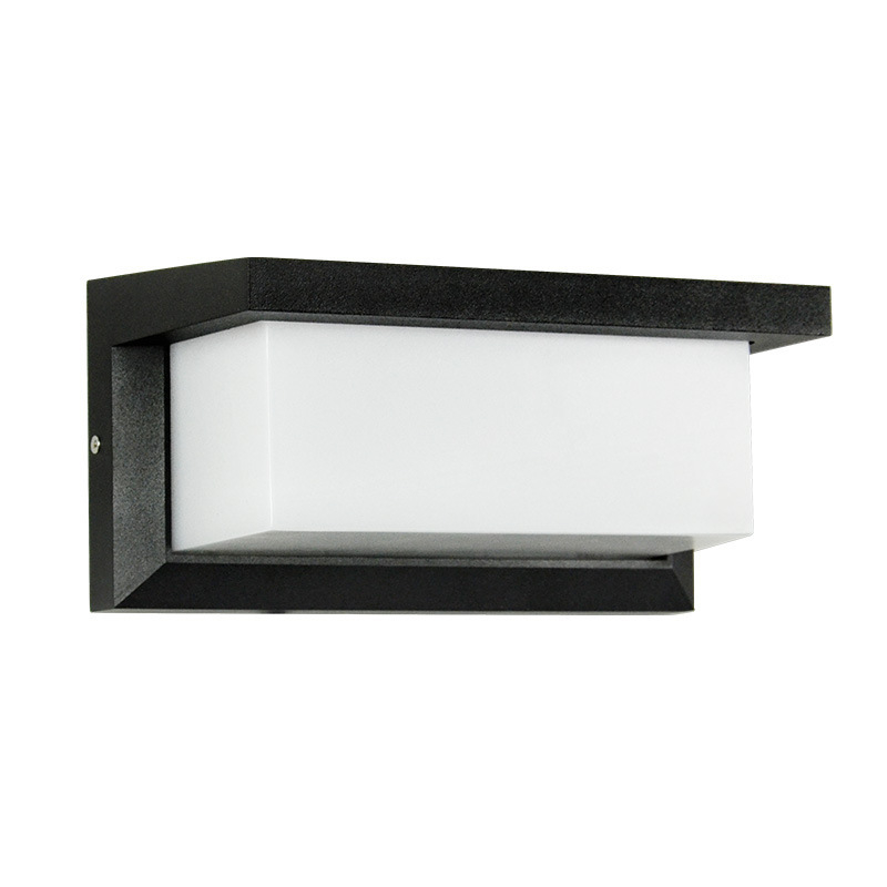 Vanjska zidna LED svjetiljka od aluminija, vodootporna LED svjetiljka za dvorište i vrt