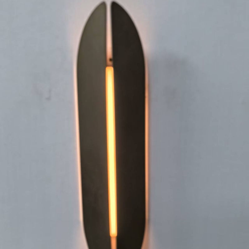 LED zidna svjetiljka od željeza, jednostavan i kreativan dizajn za gostinjske sobe, dnevni boravak, spavaću sobu, hodnik i radni stol.