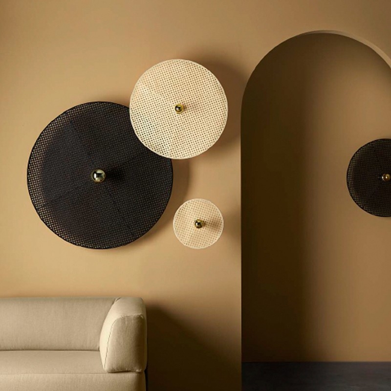 LED zidna svjetiljka u stilu Wabi-sabi, minimalistički modern dizajn za umjetničko pozadje zida – pogodna za boutique hotele, restorane, čajne kuće, hodnike i stepeništa