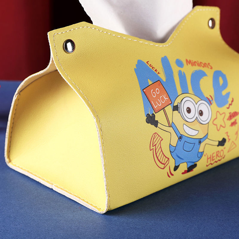 Minion kutija za maramice s preslatkim crtićem, kreativno skladište za restoran, dnevni boravak i kupaonica