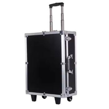 Aluminijski flight case s kotačićima – izdržljiv, vodootporan i otporan na udarce, EVA unutrašnjost