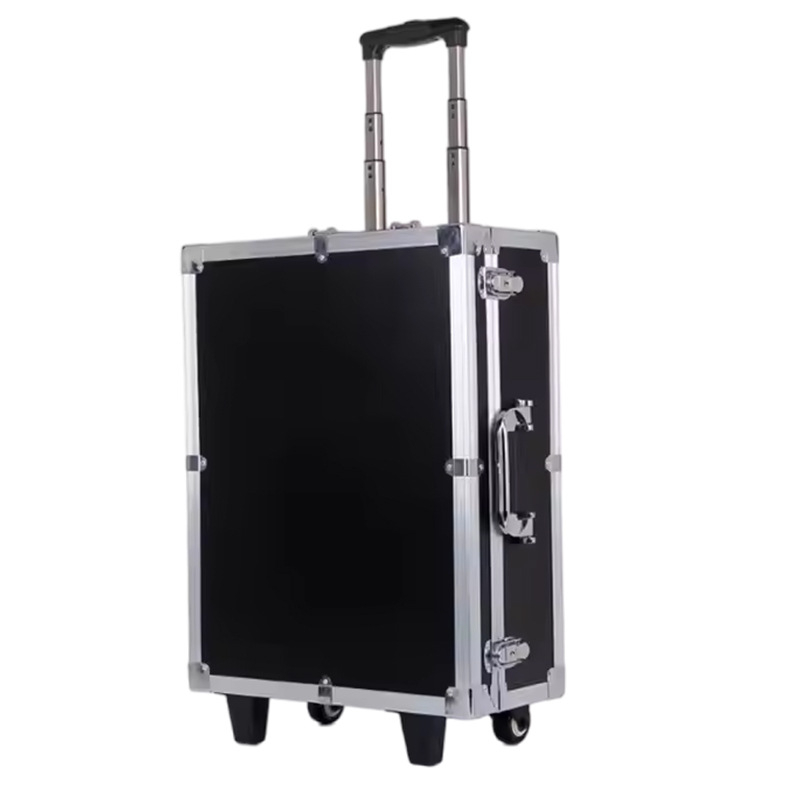 Aluminijski flight case s kotačićima – izdržljiv, vodootporan i otporan na udarce, EVA unutrašnjost