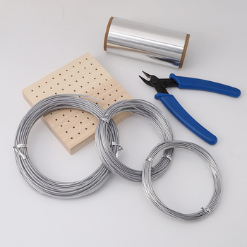 Meka aluminijska žica 1,2–3 mm za DIY nakit – žica za narukvice i naušnice