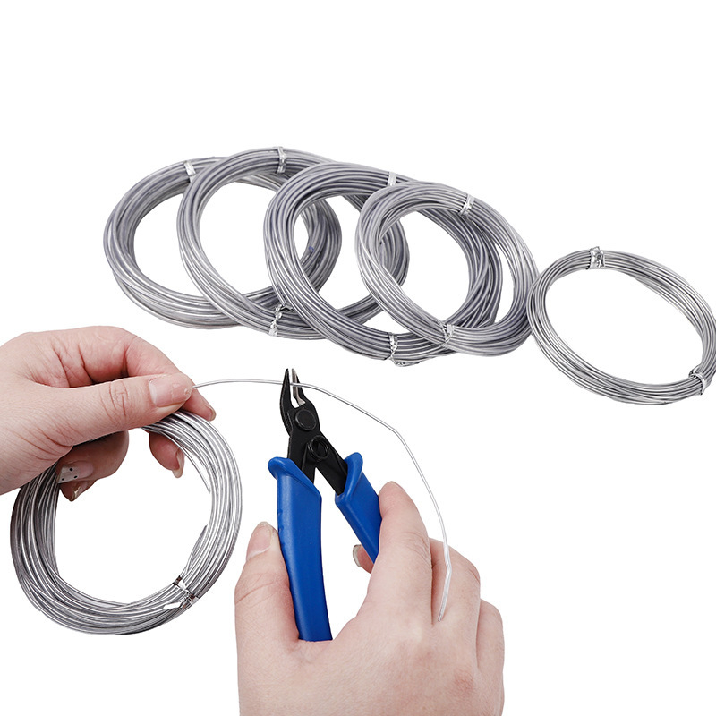 Meka aluminijska žica 1,2–3 mm za DIY nakit – žica za narukvice i naušnice