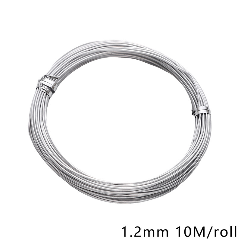 Meka aluminijska žica 1,2–3 mm za DIY nakit – žica za narukvice i naušnice