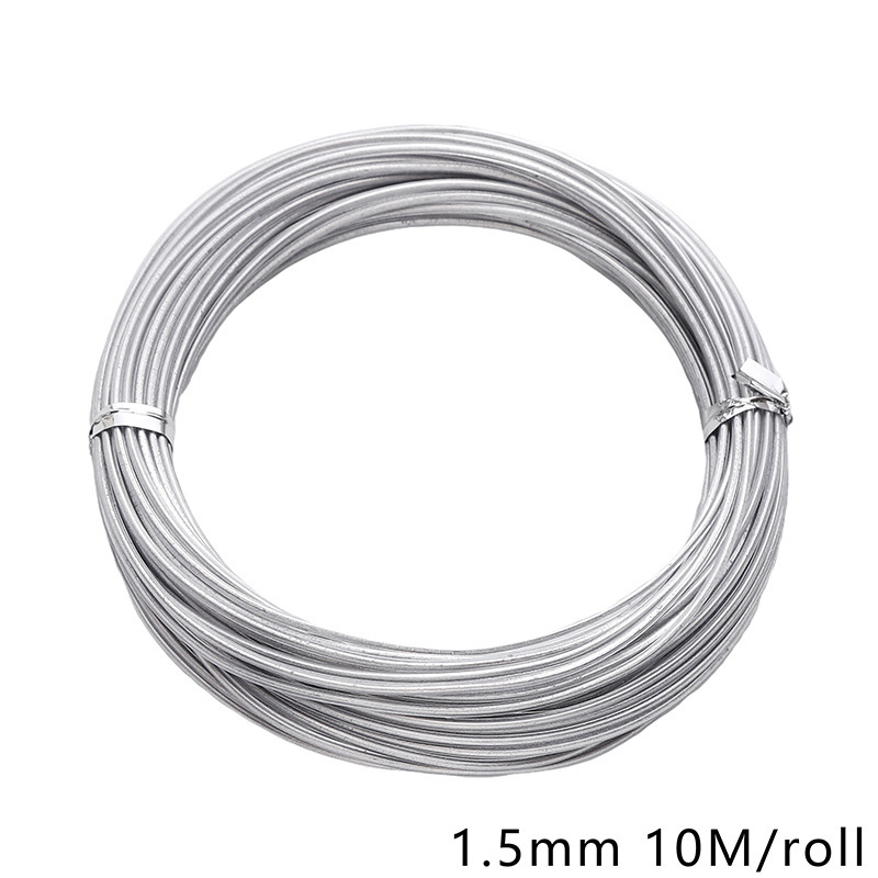 Meka aluminijska žica 1,2–3 mm za DIY nakit – žica za narukvice i naušnice