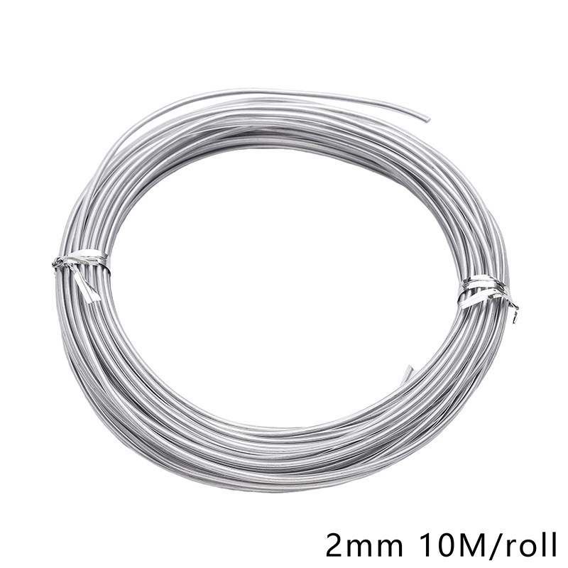 Meka aluminijska žica 1,2–3 mm za DIY nakit – žica za narukvice i naušnice
