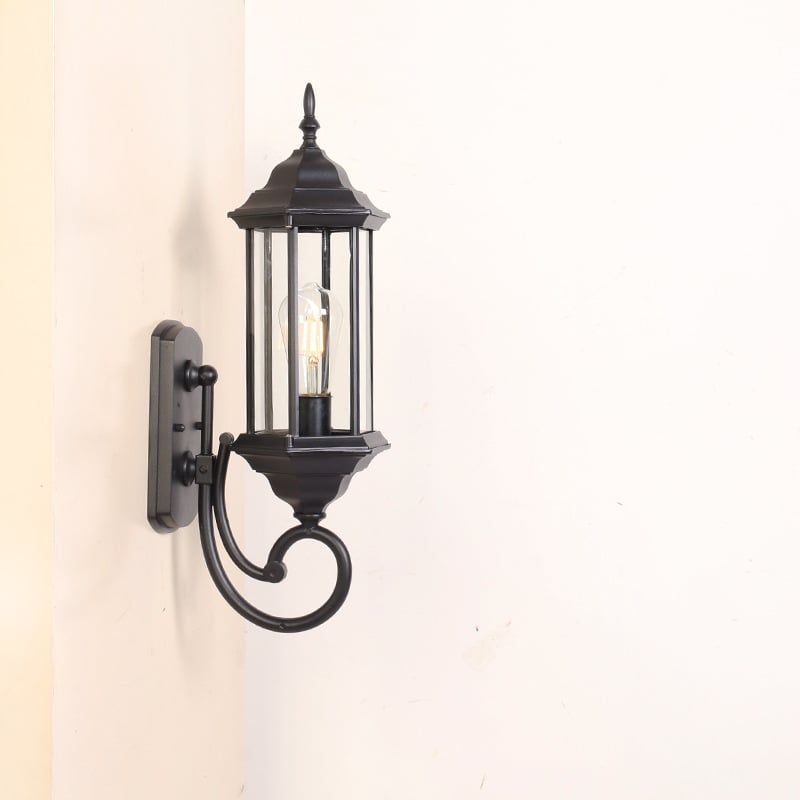 Vanjska zidna svjetiljka, vodootporna retro stil lampa za balkon i hodnik, vanjsko osvjetljenje