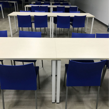 Snap-on aluminijski okvir stola za uredski namještaj – pogodan za stolove za računala, konferencijske i trening stolove, po mjeri