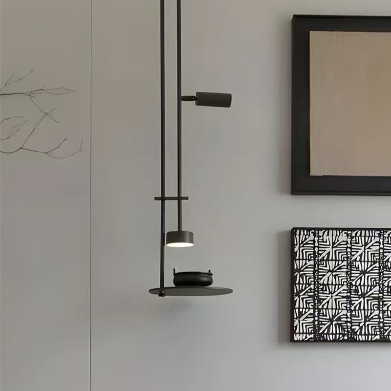 Međunarodno postmodernistička minimalistička zidna lampa uz krevet, za hodnike, hotele i pansione – dizajnersko luksuzno osvjetljenje